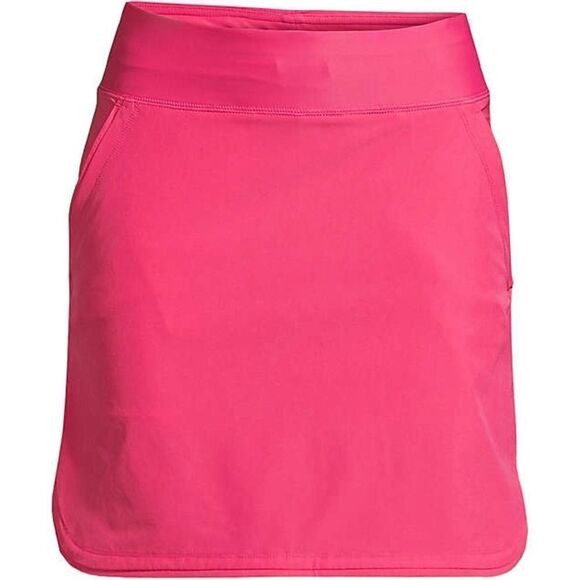 Land’s End Plus Standard Size quick Dry swim skirt skort Prism Pink Various - Picture 1 of 7